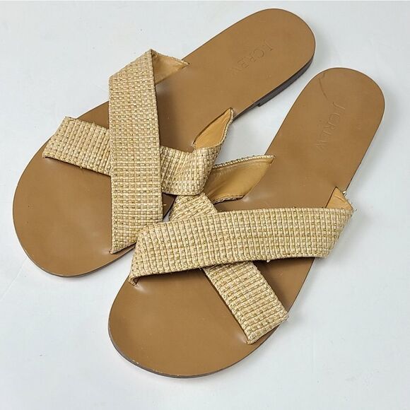 J Crew Women’s Flat Sandals Size 9 - Picture 2 of 6